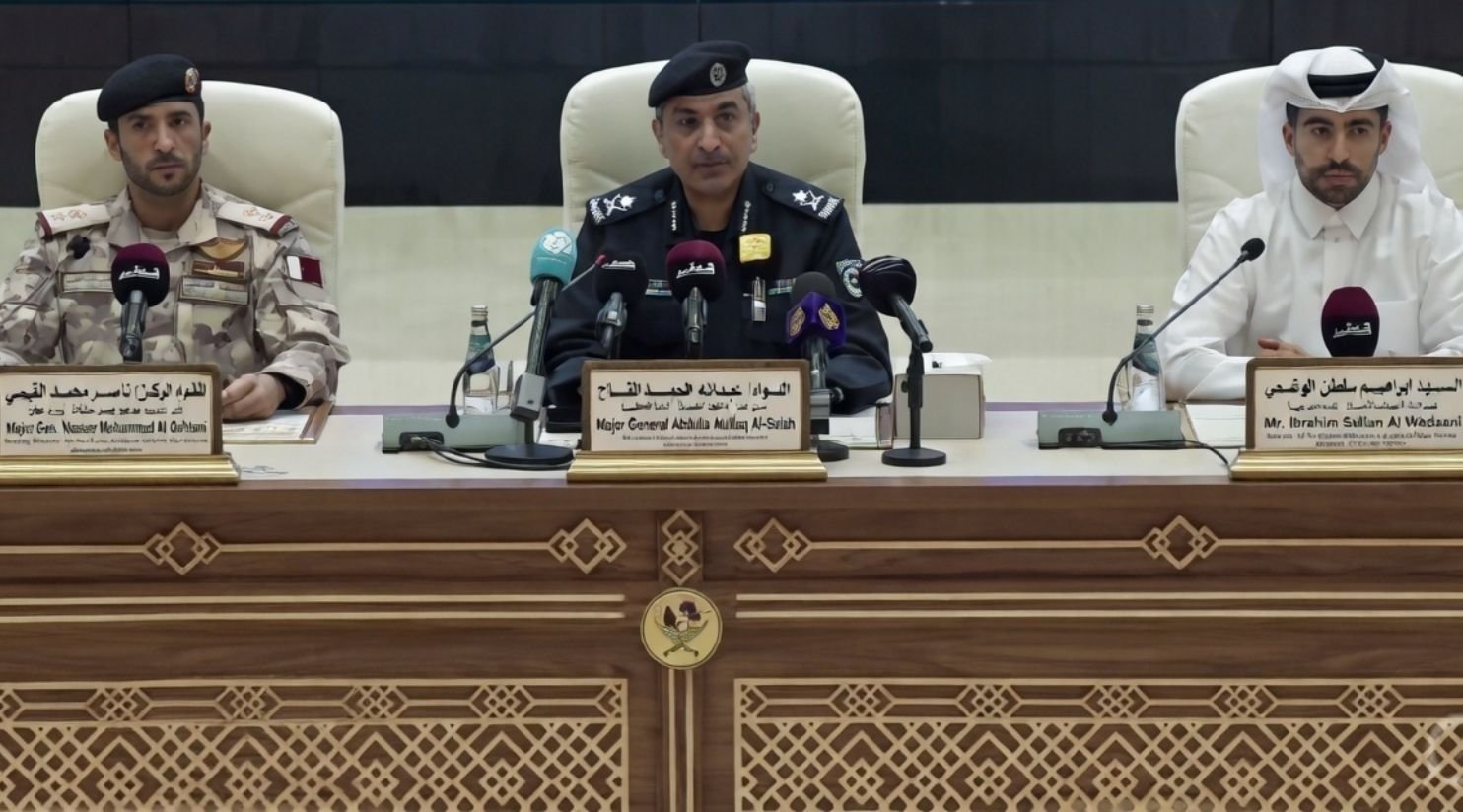Qatari authorities confirm missile waves intercepted, no casualties recorded