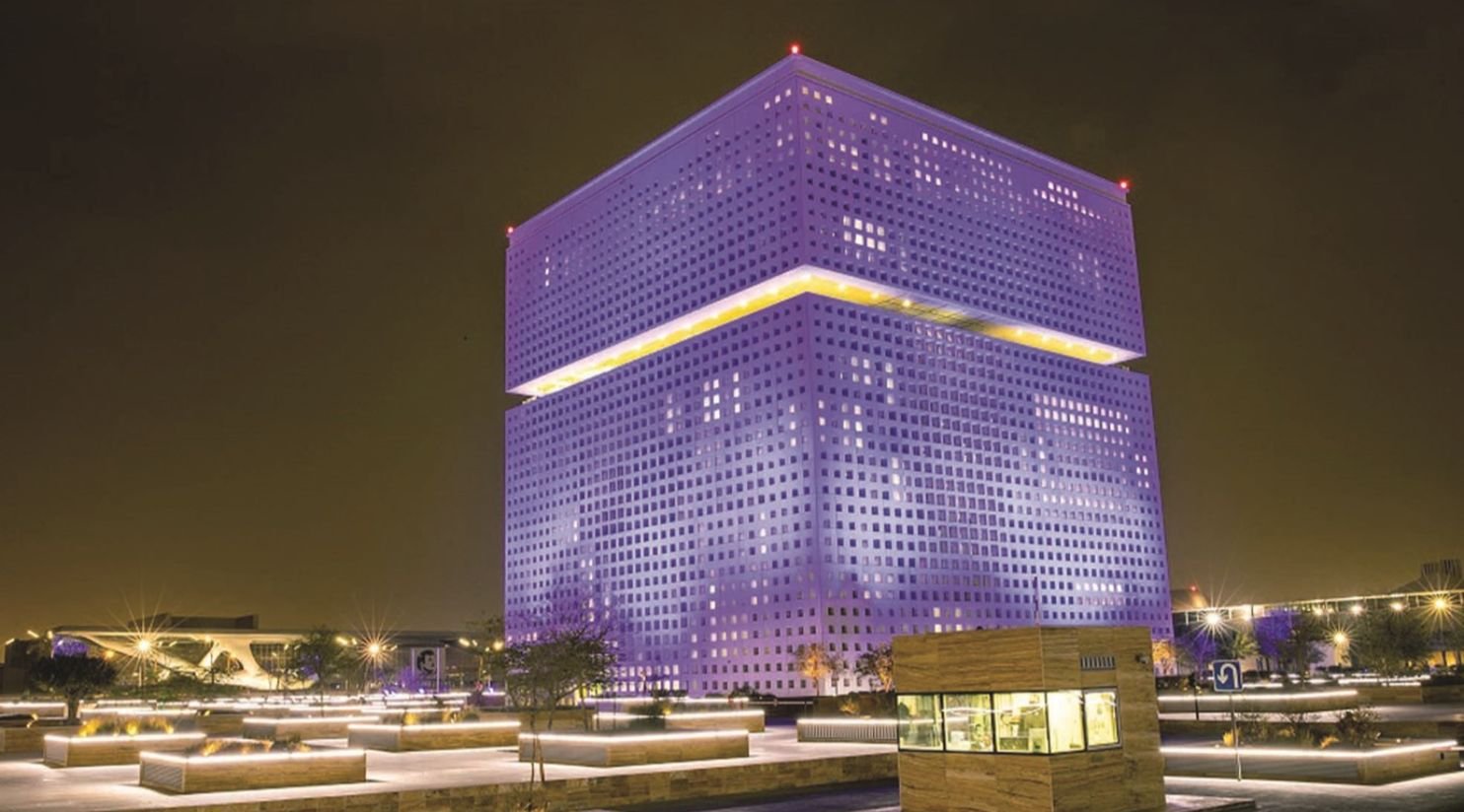 Qatar Foundation Lights Up Education City in Blue for World Autism Awareness Day