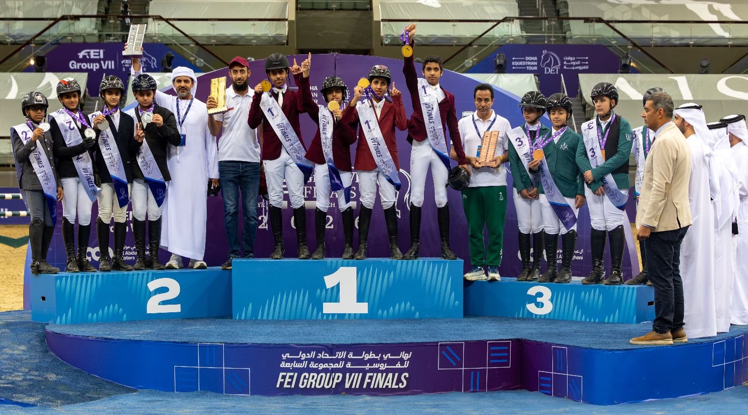 Qatar teams excel on second day of FEI Group VII Finals at Al Shaqab Arena