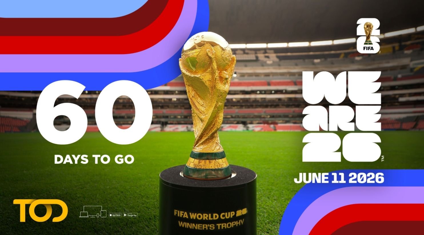 Two Months to Go: Arab Football Takes Centre Stage at FIFA World Cup 2026 on TOD