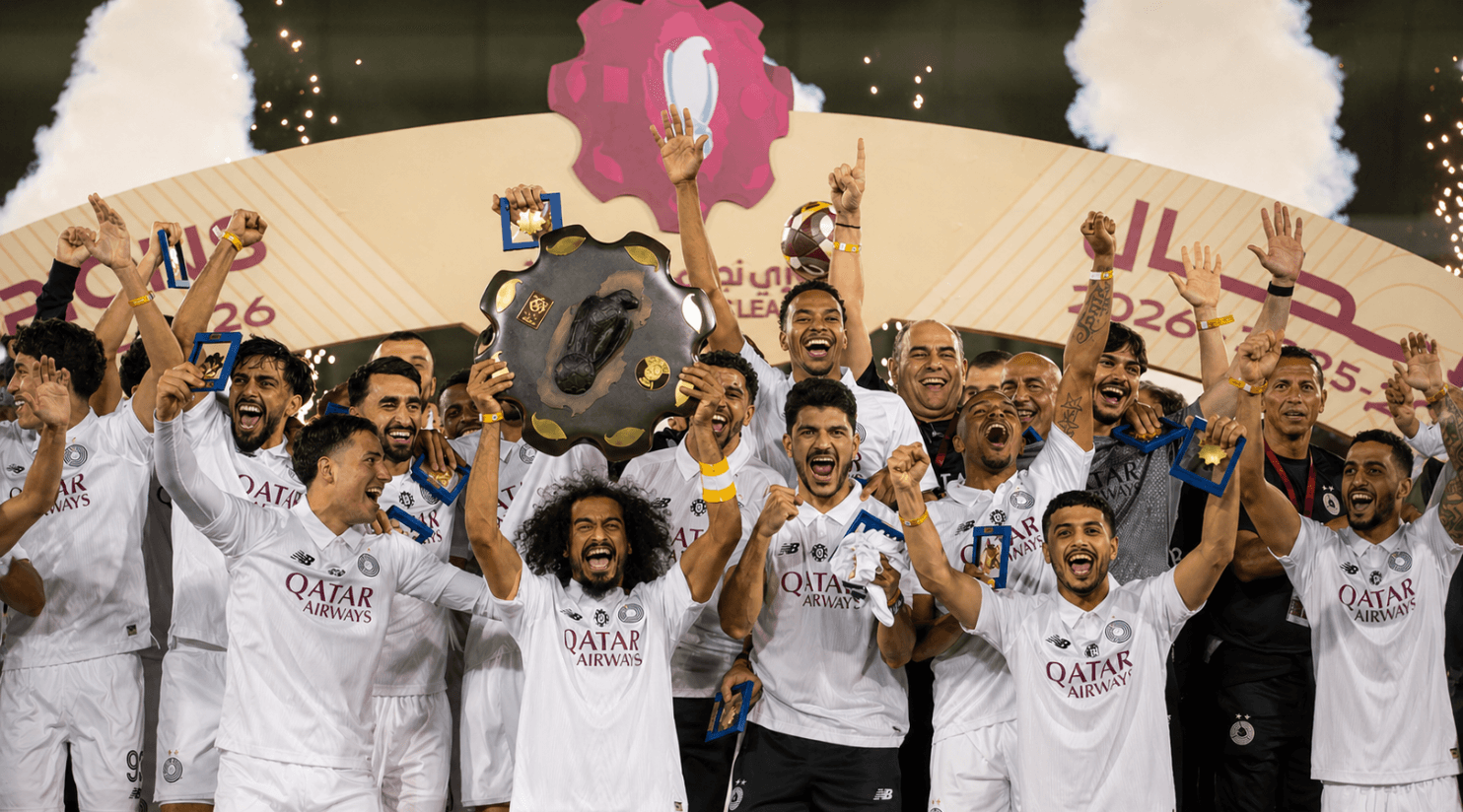 Al Sadd win Falcon Shield with 3-2 victory over Al Shamal to seal third straight title