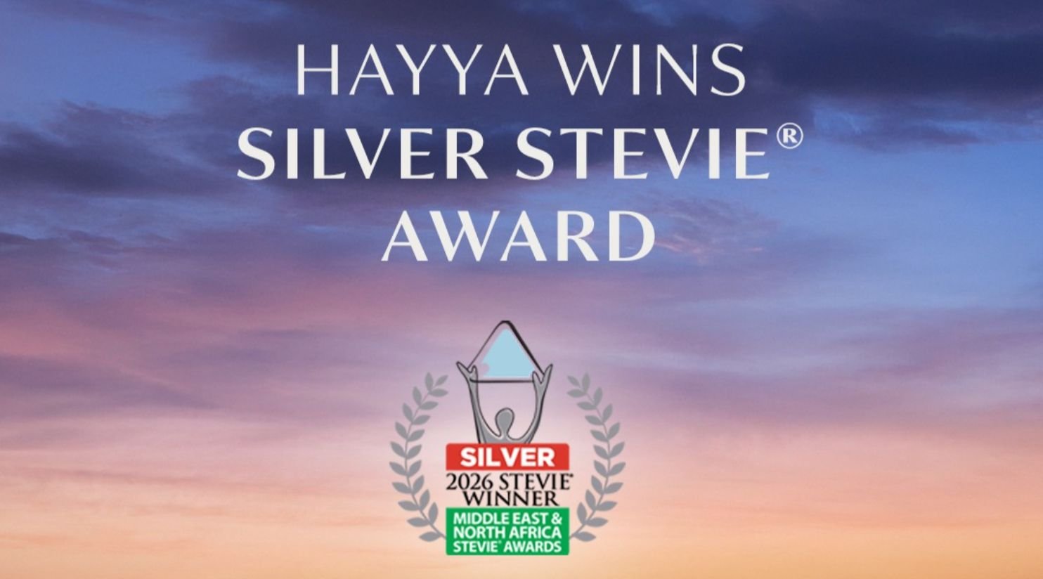 Hayya wins Silver Stevie Award for Public Sector Innovation in MENA