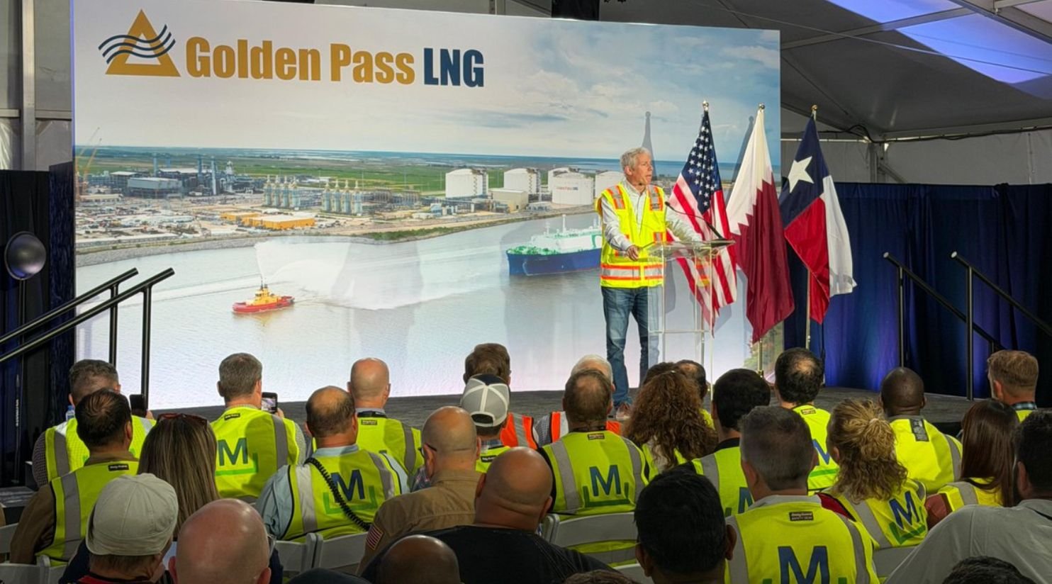 US energy secretary visits QatarEnergy's Golden Pass LNG project