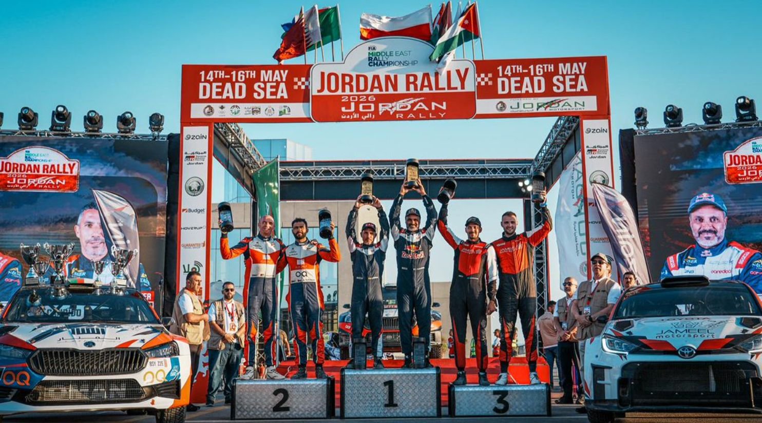 Nasser Saleh Al Attiyah wins record 18th Jordan International Rally title