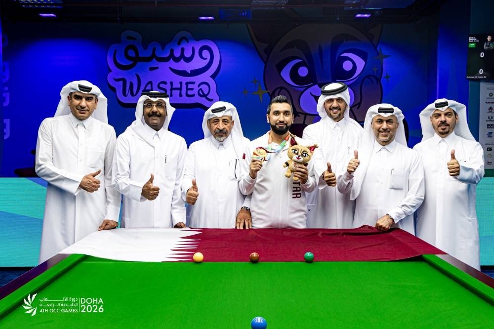 Qatar’s Ali Al Obaidli Wins Snooker Gold at GCC Games 2026