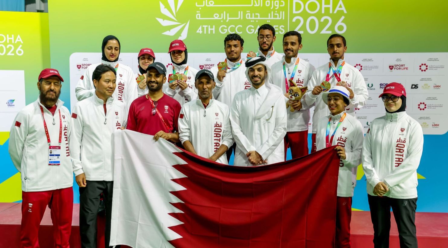 Qatar takes commanding lead at the top of GCC Games tables with 133 medals