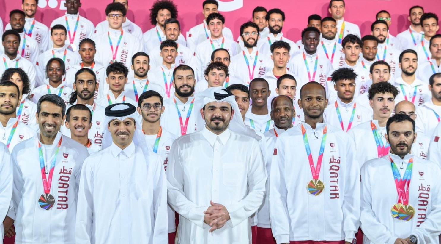 HE Sheikh Joaan celebrates Qatari athletes’ performances at 4th GCC Games