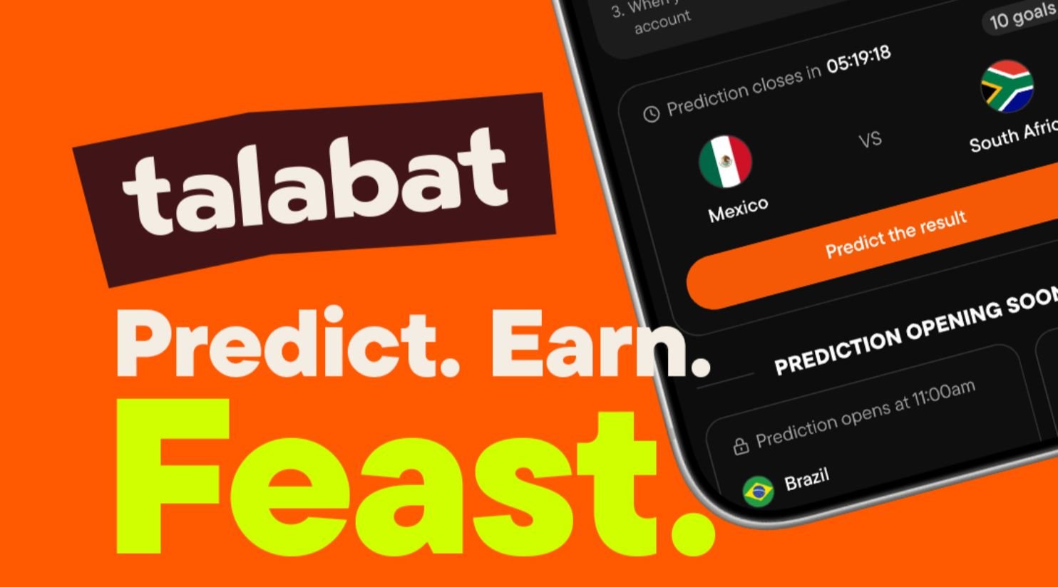 talabat launches Predict & Feast, turning match predictions into vouchers across 84,000+ active partners
