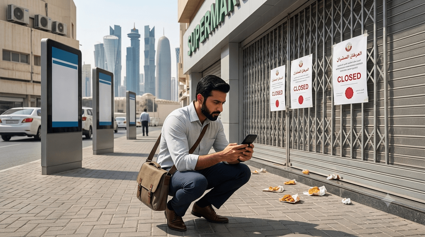 Ministry of Municipality Shuts Down Supermarket Over Unsafe Food