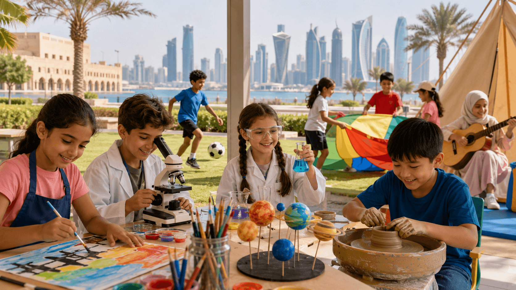 Keep Your Kids Active with Summer Camps in Qatar