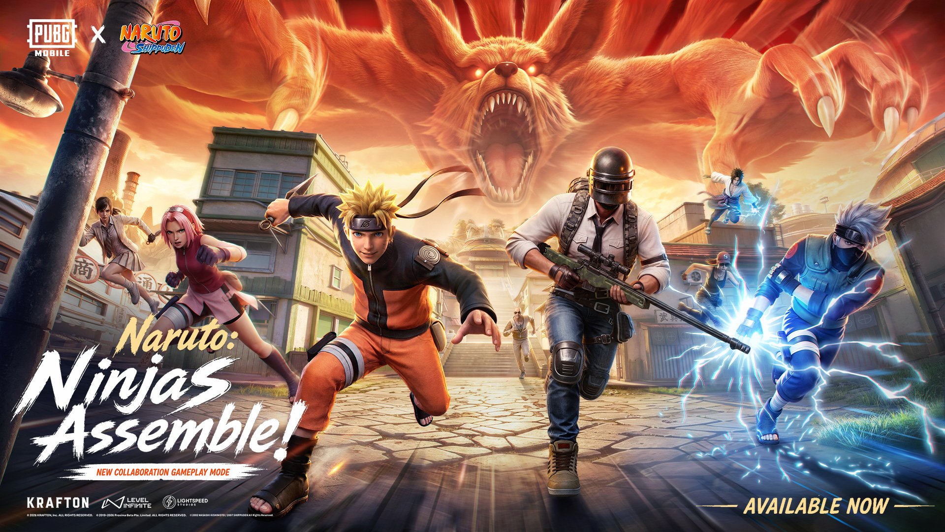 PUBG MOBILE'S VERSION 4.5 UPDATE INTRODUCES ONE OF ITS BIGGEST-EVER COLLABORATIONS WITH NARUTO SHIPPUDEN