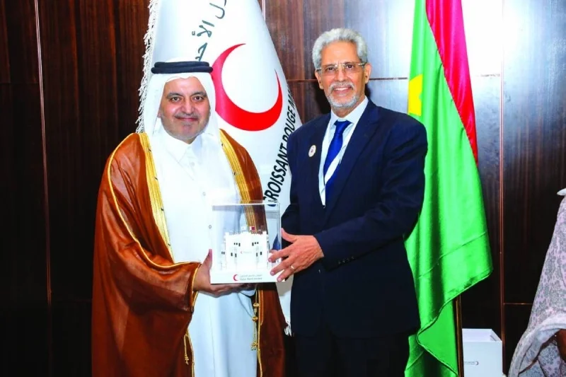 QRCS Takes Part in Arab Red Crescent and Red Cross General Assembly in Mauritania