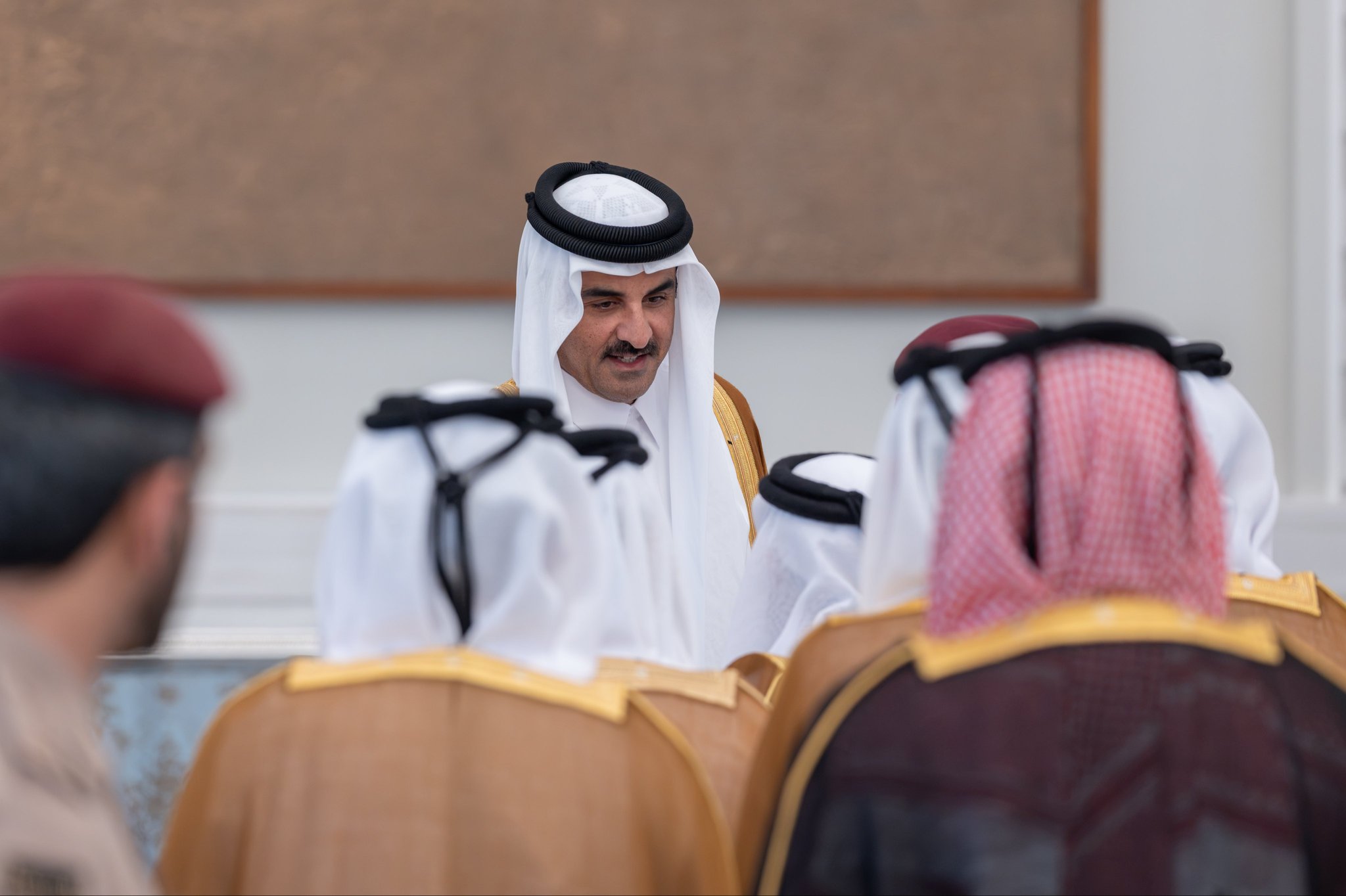 HH The Amir Receives Condolences from World Leaders and International Figures on the Passing of HH The Father Amir (July 13)