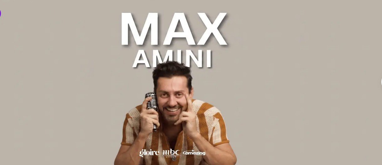 Max Amini announces upcoming live show in Doha