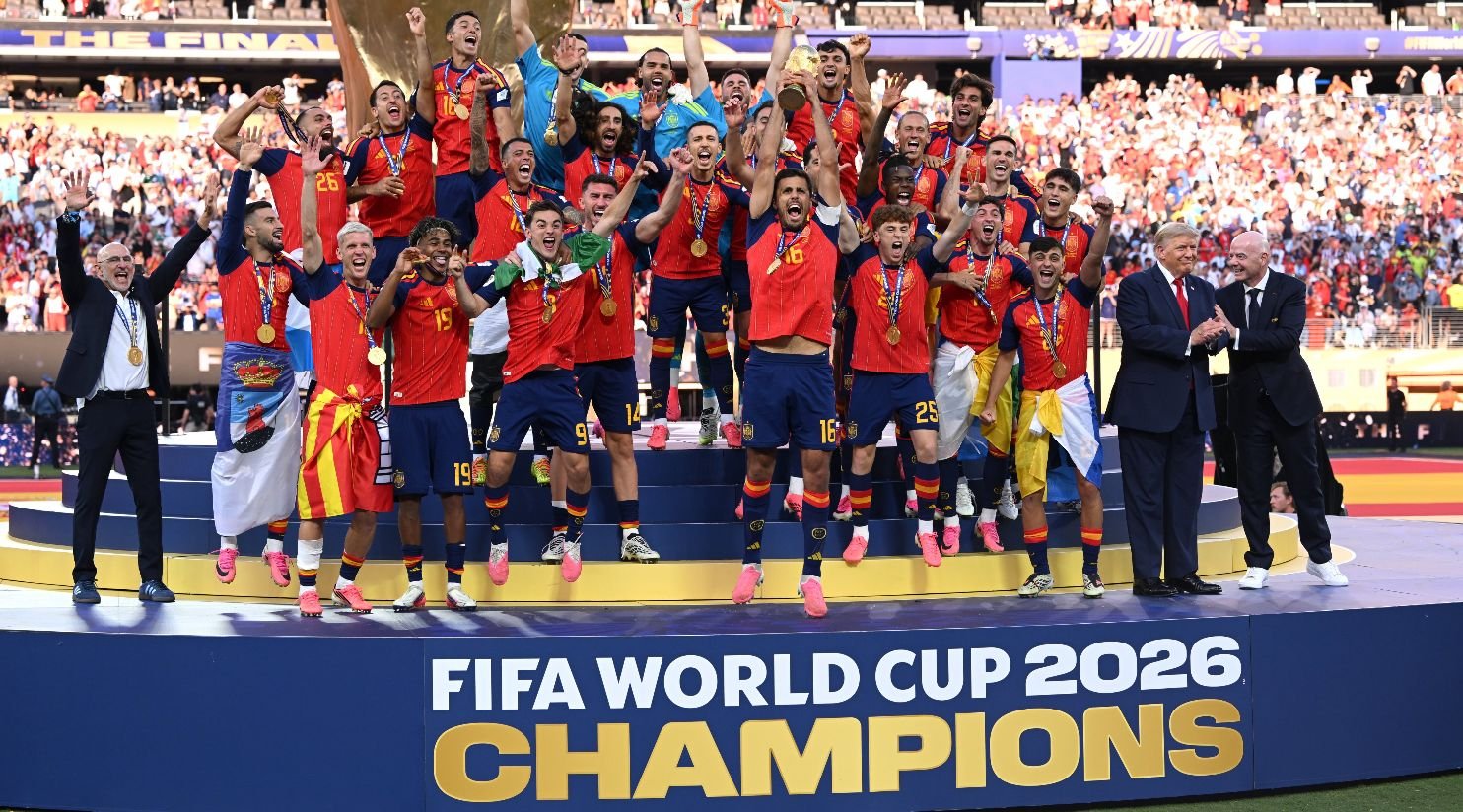 Spain edge Argentina to be crowned world champions