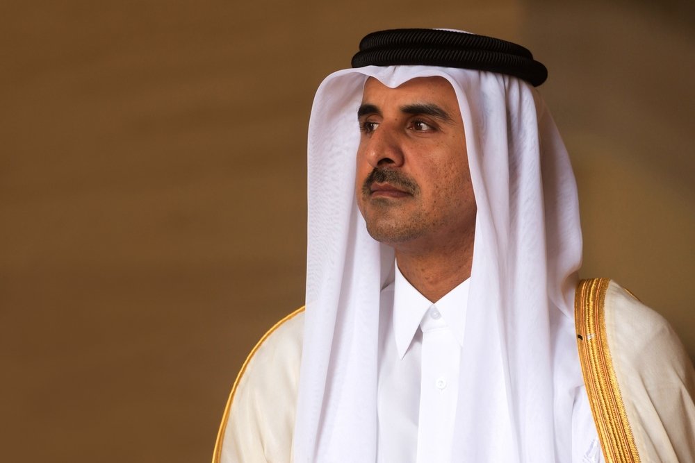 HH the Amir receives President of Iraq’s Supreme Judicial Council at Lusail Palace