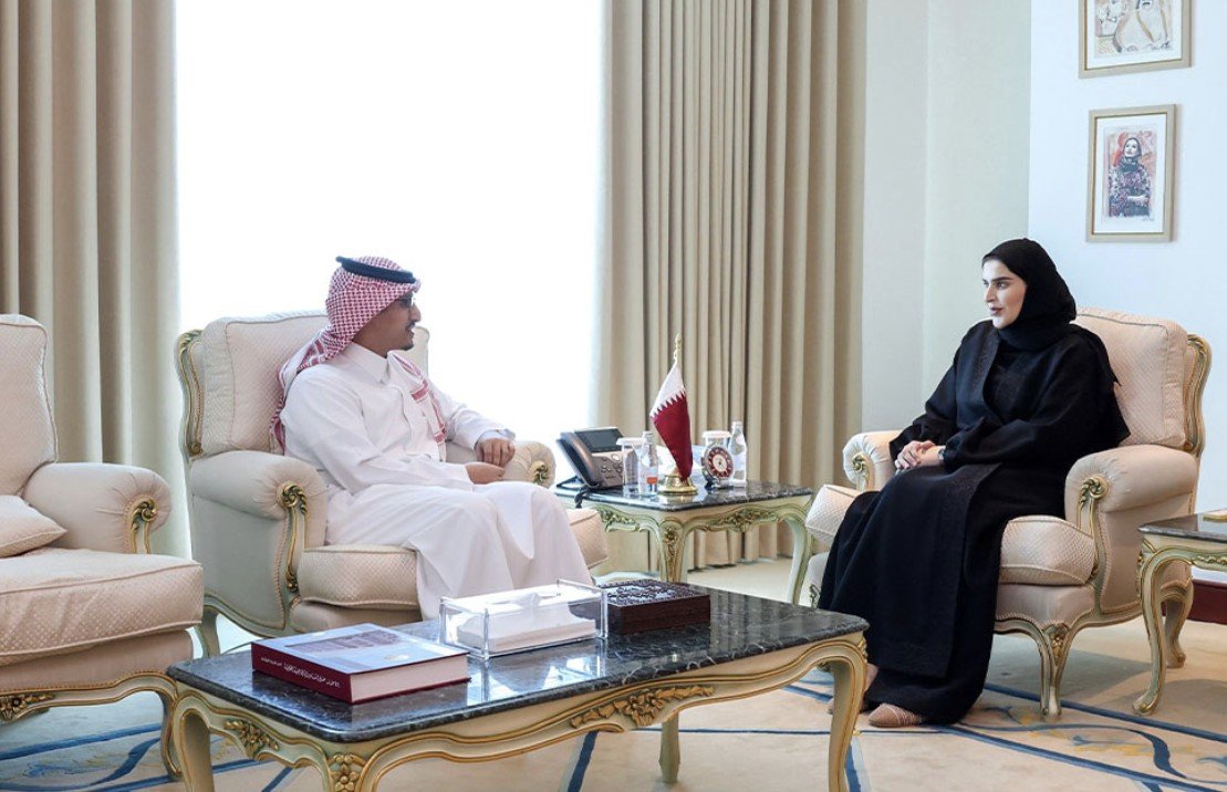 Minister of State for International Cooperation Meets Saudi Ambassador