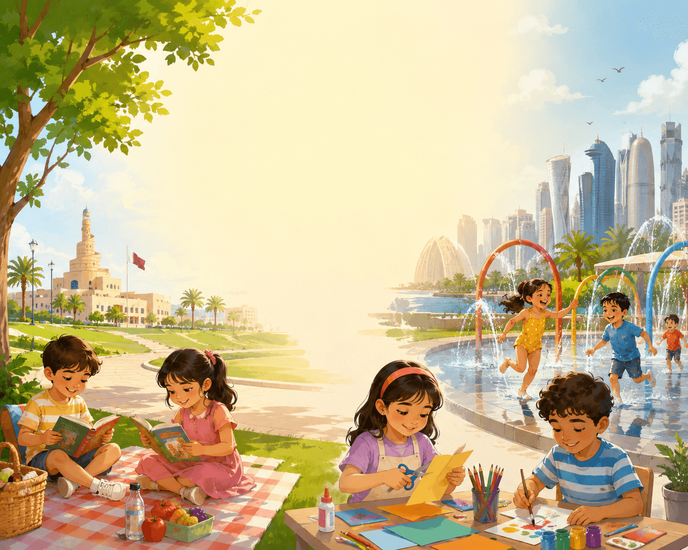 Free and Affordable Summer Activities for Kids in Qatar