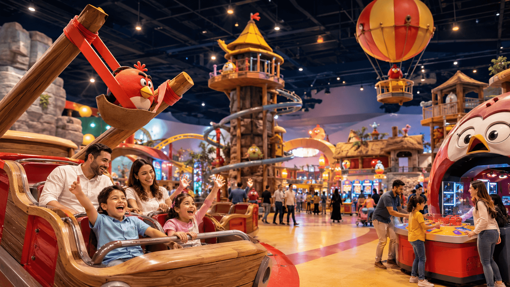 Angry Birds World Doha: Rides & Attractions Guide