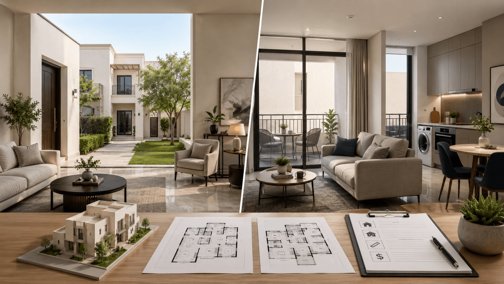 Villa vs Apartment in Qatar: Cost & Space Guide