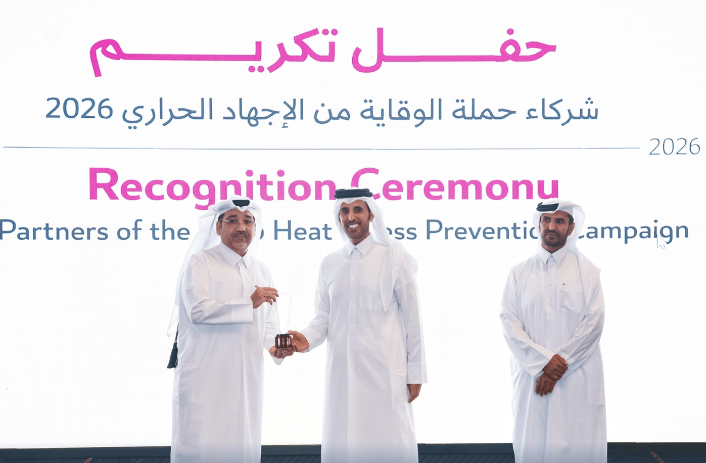 Ministry of Labour Honours Ashghal for Role in 2026 Heat-Stress Prevention Campaign