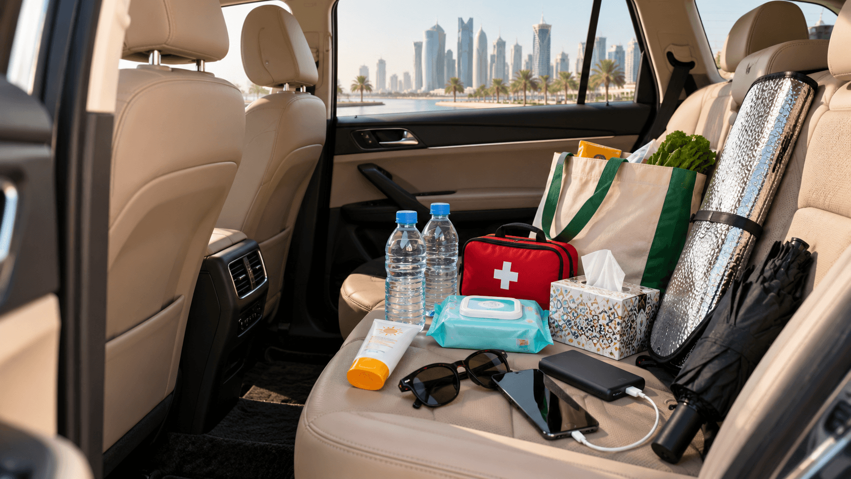 The Unplanned Day Survival Kit: What to Keep in Your Car in Qatar